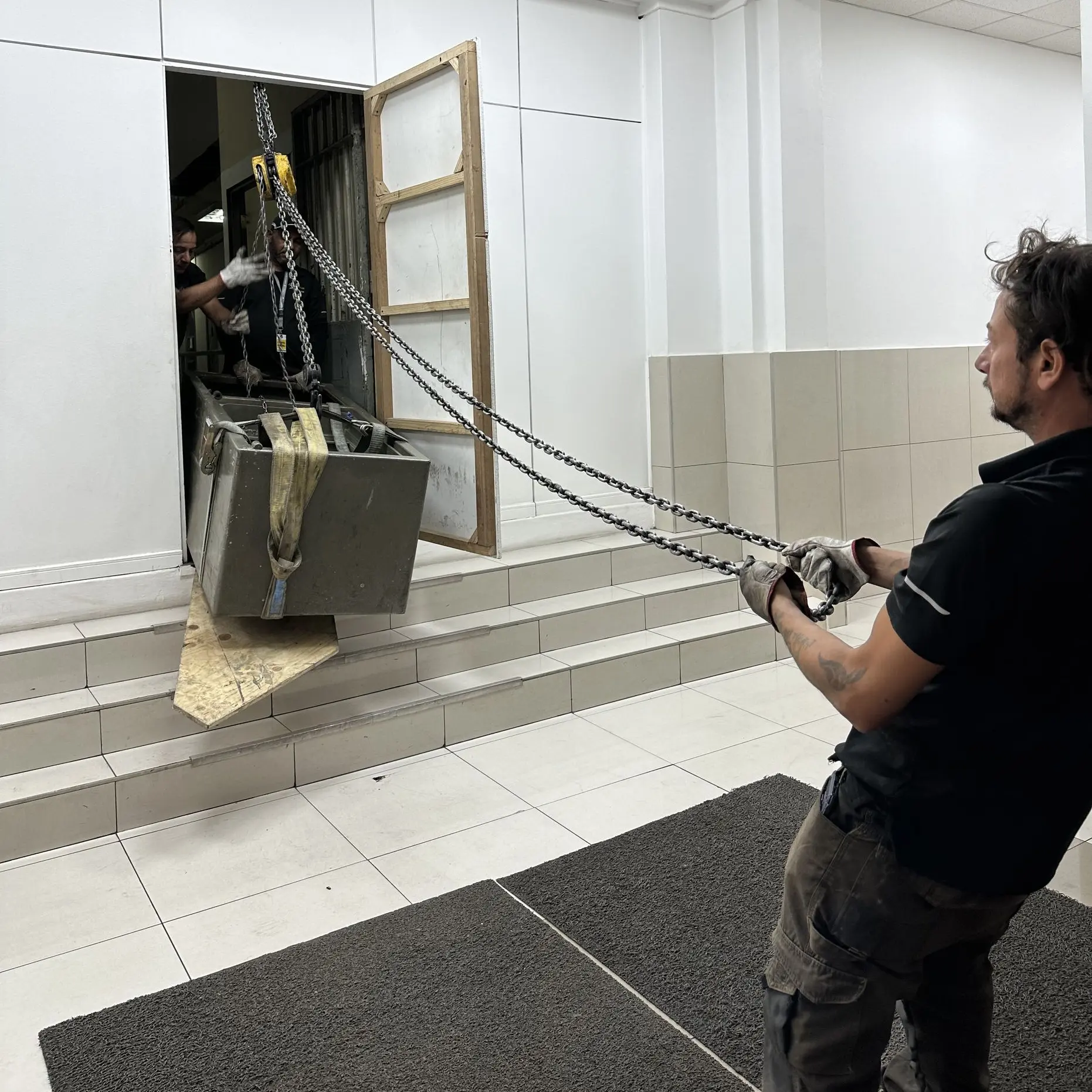 traslado caja fuerte