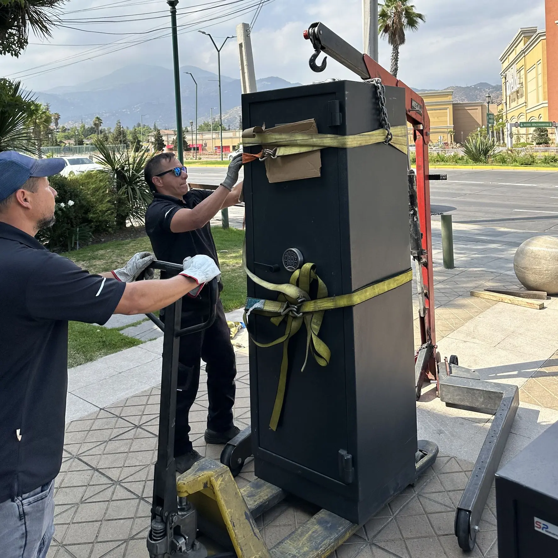 traslado caja fuerte