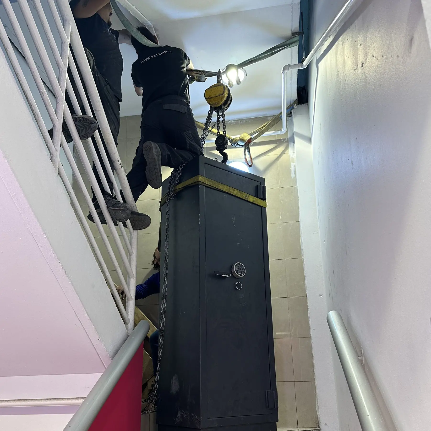 traslado caja fuerte